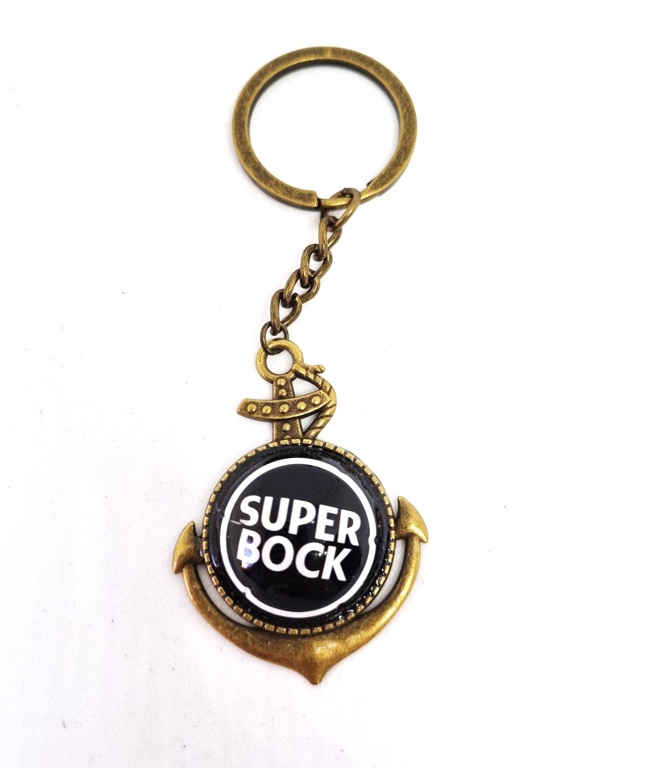 Foto del llavero ancla Super Bock Negra