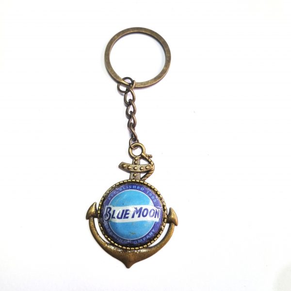 Foto del llavero ancla Blue Moon