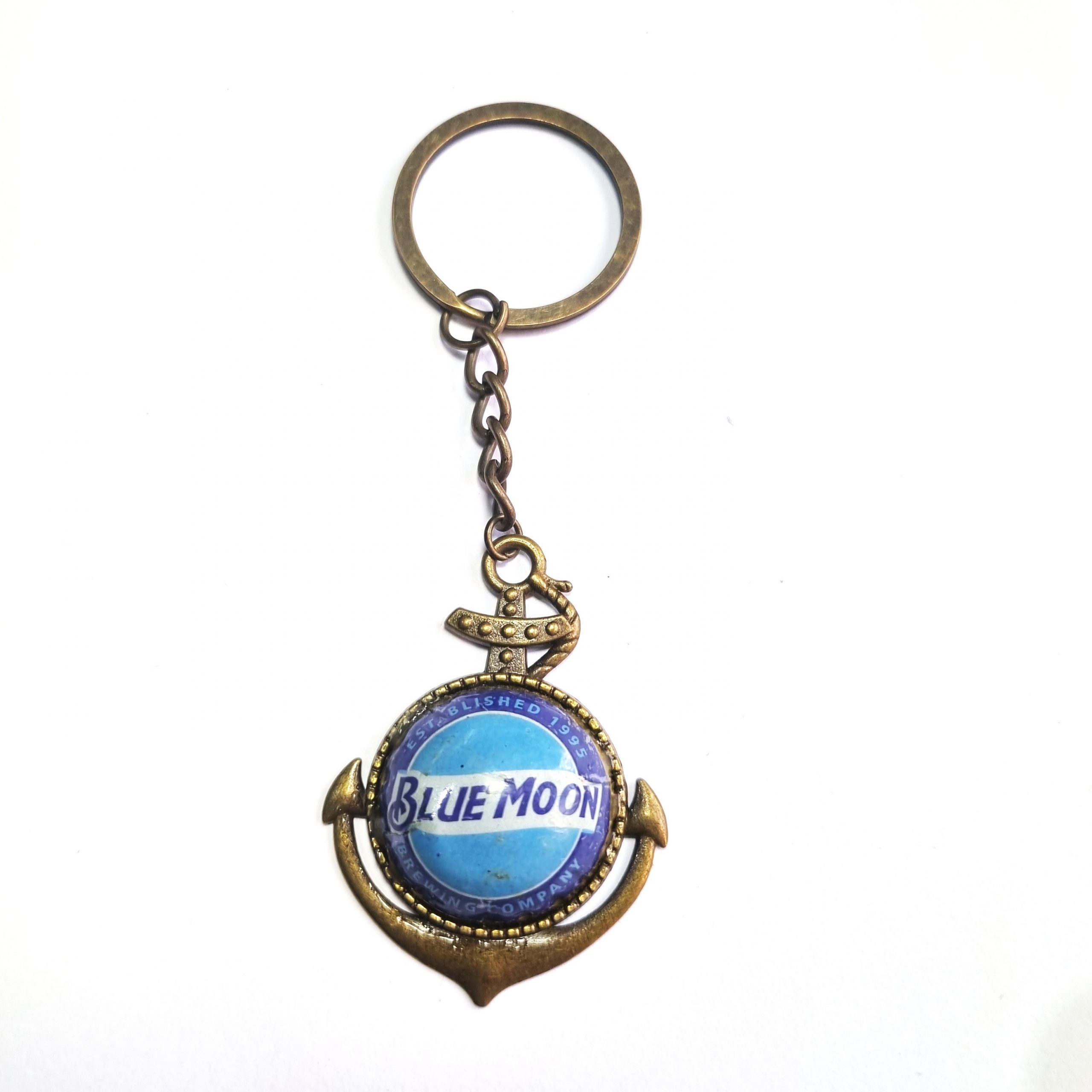 Foto del llavero ancla Blue Moon