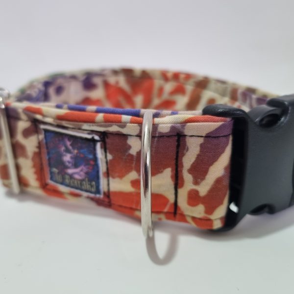 Foto del collar de perro leopardo colores