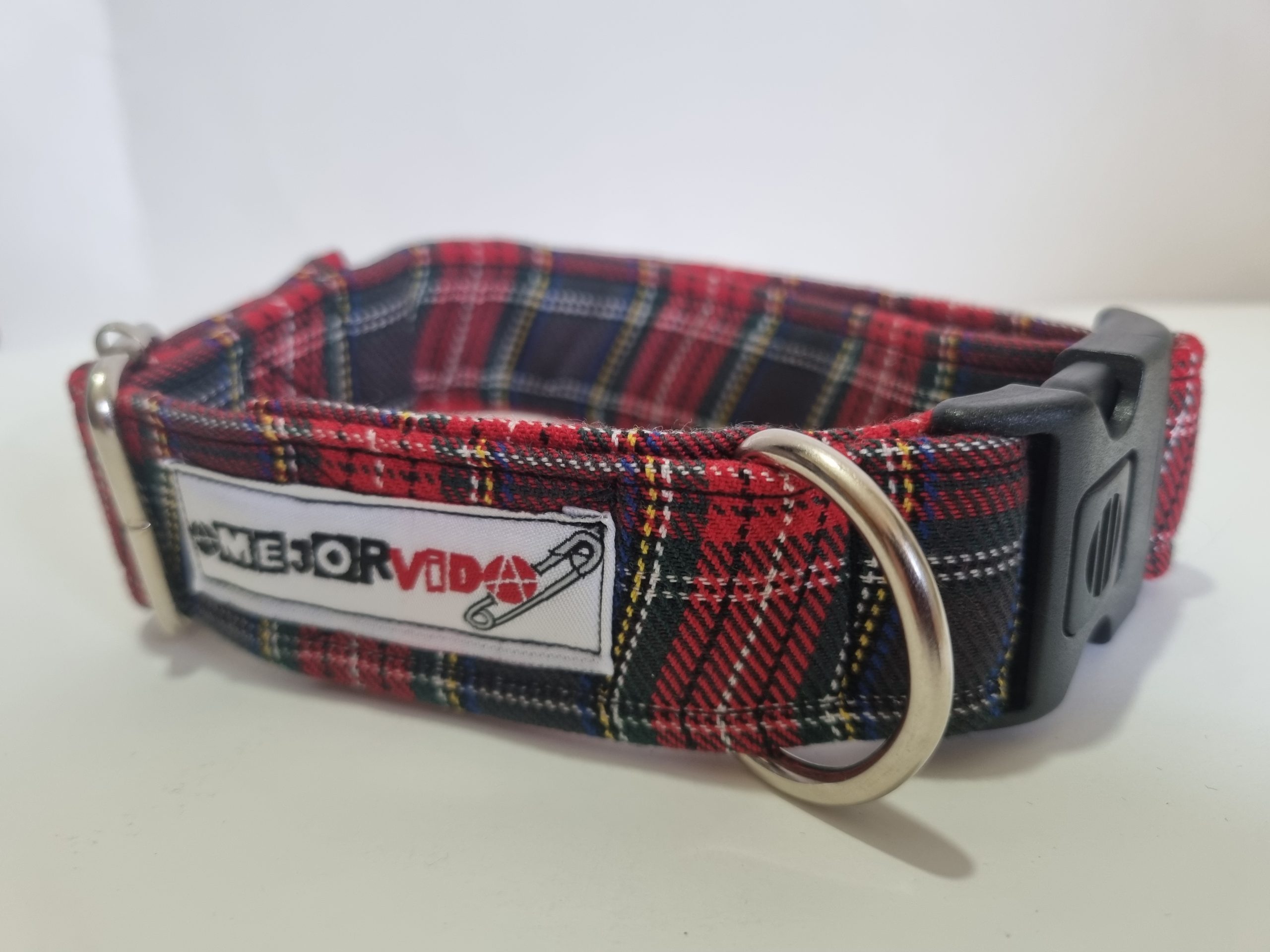 Foto del collar de perro escocesa