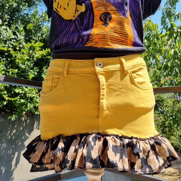 Foto de la parte delantera de la falda olé y olé