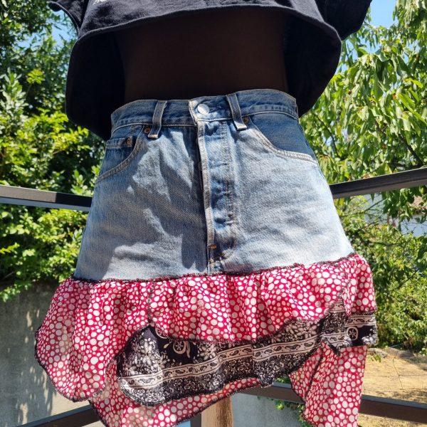 Foto de la parte delantera de la falda olé y olé